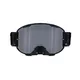 Motokrosové okuliare RedBull Spect Strive Panovision, čierne matné, plexi strieborné zrkadlové
