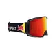 Motokrosové okuliare RedBull Spect Strive Panovision, čierne matné, plexi červené zrkadlové
