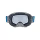 Motokrosové okuliare RedBull Spect Strive Panovision, svetlo šedé matné, plexi dymové