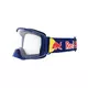 Motokrosové okuliare RedBull Spect Strive Panovision, tmavo modré matné, plexi číre