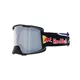 Motokrosové okuliare RedBull Spect Strive, čierne matné, plexi strieborné zrkadlové
