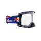 Motokrosové okuliare RedBull Spect Strive tmavo modré matné, číre plexi