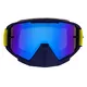 Motokrosové okuliare RedBull Spect Whip, modré matné, plexi modré zrkadlové