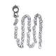 Vzpieračské reťaze s tyčou inSPORTline Chainbos Set 2x15 kg