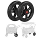 Náhradné zadné kolieska pre prepravné vozíky StrollKidz a StrayPaws 5,5x29 cm (2,2 x 12“) 2ks