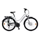 Dámsky trekingový bicykel Saveno Exeter Lady 28" - model 2025 - biela - biela