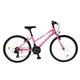 Juniorsky bicykel Matrix Garden 24" 9.0 - čierna - ružová