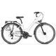Dámsky trekingový bicykel Kross Trans 4.0 28" - model 2020 - bielo-zelená