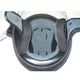 Moto prilba WORKER V520 - biely grafit