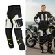 Dámske moto nohavice W-TEC Warao Lady - čierno-modrá