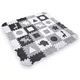 Penové puzzle s ohrádkou inSPORTline Trastino 30,5x30,5x1 cm, 36ks
