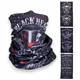 Multifunkčný nákrčník W-TEC Black Heart Scarfest - Wings Skull