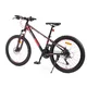 Juniorský bicykel Canull XC 241 24" - model 2026 • 137-152 cm - čierna/biela