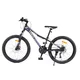 Juniorský bicykel Canull XC 241 24" - model 2026 • 137-152 cm - čierna/biela