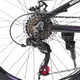 Juniorský bicykel Canull XC 241 24" - model 2026 • 137-152 cm - čierna/biela
