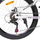 Juniorský bicykel Canull XC 241 24" - model 2026 • 137-152 cm - čierna/biela