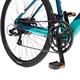 Gravel elektrobicykel Olpran e-Gravel 28" 360Wh - model 2026 • dojazd až 90 km - modro-tyrkysová