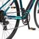 Gravel elektrobicykel Olpran e-Gravel 28" 360Wh - model 2026 • dojazd až 90 km - modro-tyrkysová