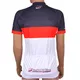 Cyklistický dres inSPORTline Pro Team - černo-červeno-bílá