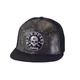 Šiltovka BLACK HEART Bastard Skull Trucker - khaki-čierna