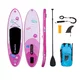 Paddleboard s príslušenstvom inSPORTline Wavelet 9'6" - modrá - ružová