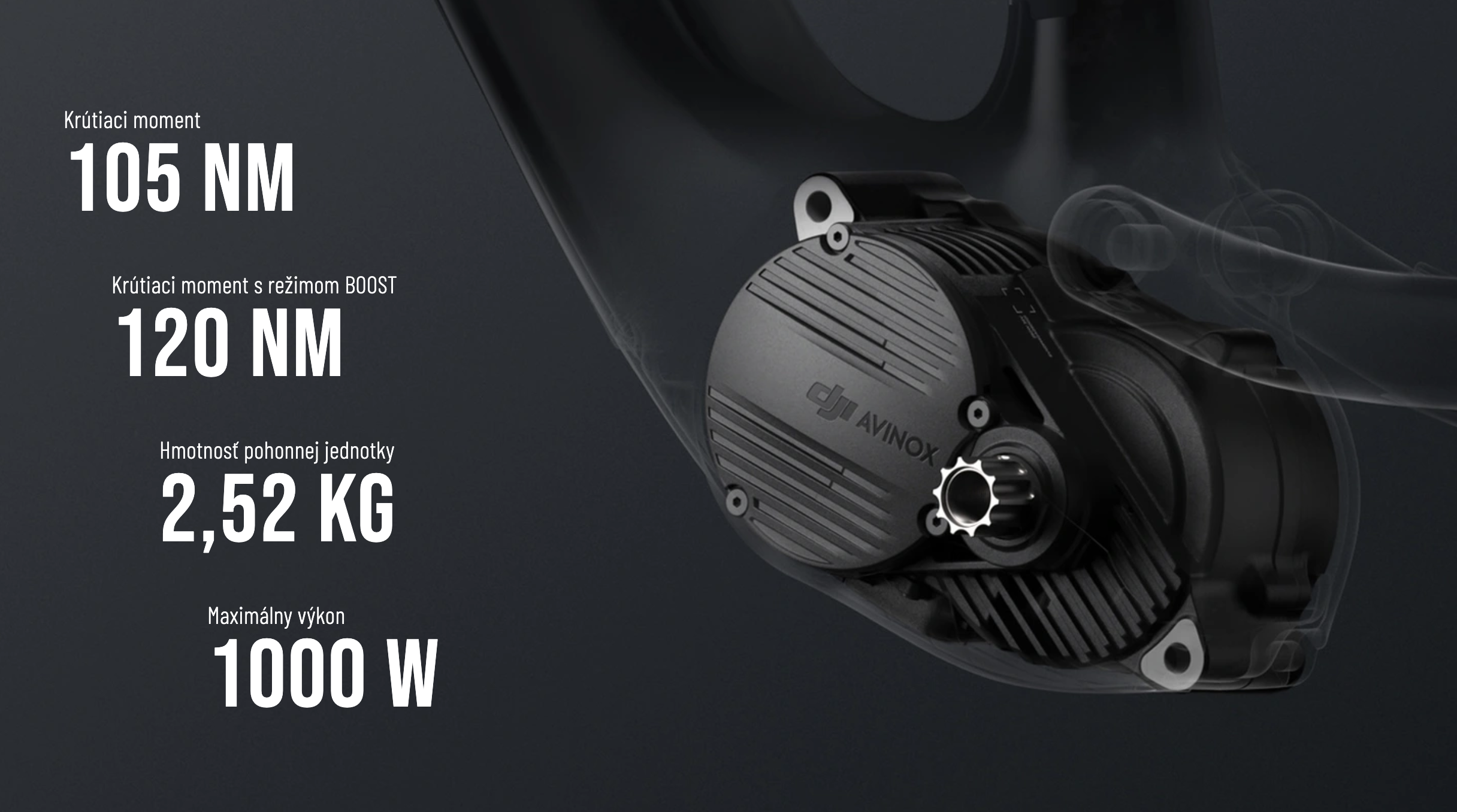 Motor DJI Avinox od Crussis